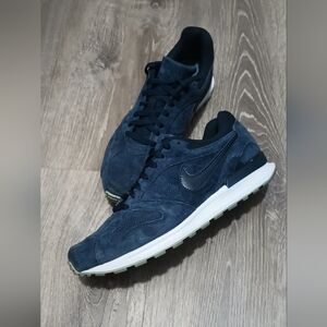 Nike Air Pegasus Racer PRM Suede Sneakers  (Navy blue) A-2